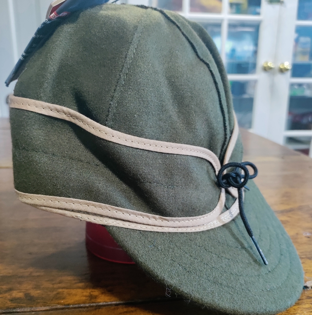 Stormy Kromer 7 1/4 Olive Green Men's Cap New / Original